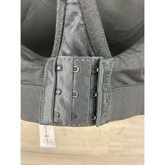 Cacique Women’s Plus 52C Black Lightly Lined Full Coverage Bra NEW - Picture 4 of 7